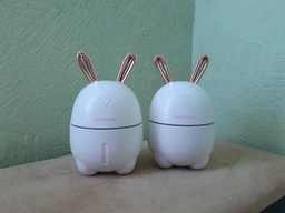 Зволожувач повітря і нічник 2в1 Humidifiers Rabbit SA кролик білого кольору