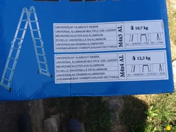 Шарнірна драбина ELKOP 4х4 щаблі 0.9-4,2 м (37978 /M 4 * 4 Al)