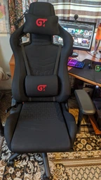 Кресло игровое GT Racer X-0712 Shadow Black фото от покупателей 1