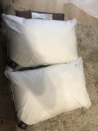 Подушка для сна IDEIA Super Soft Premium 70х70 Антиаллергенный искусственный лебяжий пух два чехла Белая (4820182653926) фото от покупателей 10