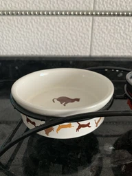 Подставка с мисками из керамики для кошек Trixie Eat on Feet 250 мл (4047974247907) фото от покупателей 1