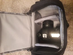 Фотосумка противоударная Canon EOS + дождевик, серый цвет ( код: IBF038S ) фото от покупателей 6