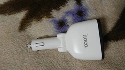 Автомобильное зарядное устройство HOCO Z28 Power ocean cigarette lighter in-car charger with digital display White (6957531091967) фото от покупателей 6