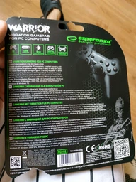 Проводной геймпад Esperanza Vibration Warrior PC Black (EG102) фото от покупателей 14