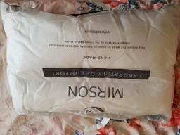 Подушка ортопедична MirSon DeLuxe №567 Eco-Soft + EcoSilk 50х70 см (2200000625182) фото від покупців 8