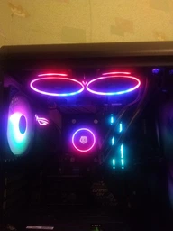 Система жидкостного охлаждения ID-COOLING Chromaflow 240 фото от покупателей 4