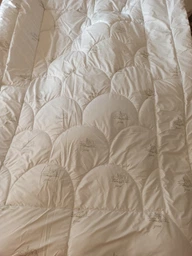 Одеяло IDEIA Super Soft Classic летнее двуспальное 175х210 Антиаллергенный искусственный лебяжий пух Белое (4820182653971) фото от покупателей 1