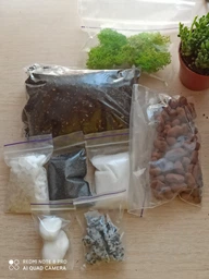 Набор Garden mix Флорариум своими руками икосаэдр S фото от покупателей 3