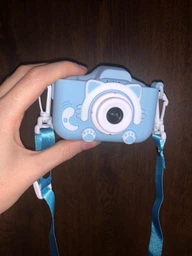 Цифровий дитячий фотоапарат для дівчинки на 2 камери Fun Kit GTM Camera HD Інтерактивні інтегровані ігри фото та відео зйомка протиударний Pink (112PMP) фото від покупців 3