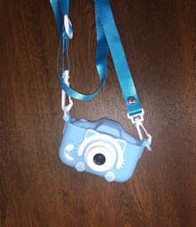Цифровий дитячий фотоапарат для дівчинки на 2 камери Fun Kit GTM Camera HD Інтерактивні інтегровані ігри фото та відео зйомка протиударний Pink (112PMP) фото від покупців 1
