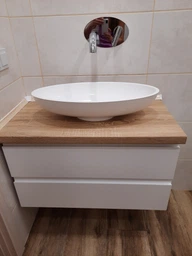 Раковина MIRAGGIO Nice 600С біла фото від покупців 1
