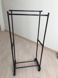 Телескопічна стійка, вішалка для одягу і взуття Double Pole фото від покупців 3