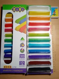 Пластилін ZiBi Kids Line 12 кольорів 300 г (ZB.6227) фото від покупців 2