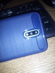 Чохол Lenuo Carbon Fiber для Nokia 2.3 Black