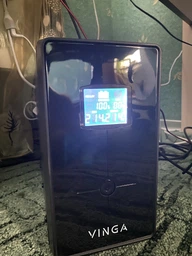 ИБП Vinga LCD 1200VA Shuko Metal Case (VPC-1200M) фото от покупателей 3