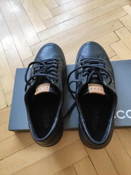 Мужские кеды низкие ECCO Soft 7 M 430304(01001) 48 31 см Черные (809704483733)_3503323 фото от покупателей 6