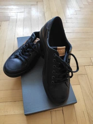 Мужские кеды низкие ECCO Soft 7 M 430304(01001) 48 31 см Черные (809704483733)_3503323 фото от покупателей 7