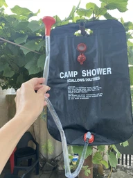 Переносний Душ Camp Shower AS 5800 на 20 літрів, річний, туристичний, 10 хвилин безперервної роботи фото від покупців 2