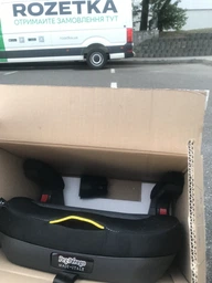 Автокресло бустер Peg-Perego Viaggio 2-3 Shuttle Crystal Black Черное с серым (IMVS000035DP53DX13) (8005475372586) фото от покупателей 10