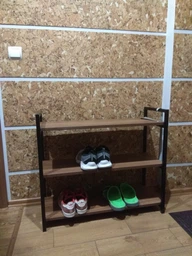 Підставка для взуття / речей у стилі Лофт каркас металевий StepLoft Coas-shoes-119 фото від покупців 3