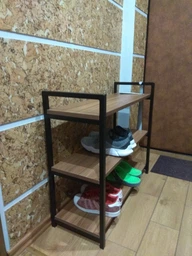 Підставка для взуття / речей у стилі Лофт каркас металевий StepLoft Coas-shoes-119 фото від покупців 4
