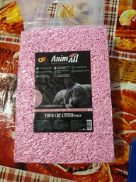 Наповнювач для котячого туалету "AnimALL", тофу, з ароматом персика, 6л фото від покупців 11