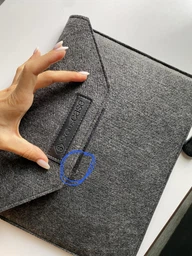 Чохол з повсті для планшету Lenovo Yoga Tab 13 Темно-сірий
