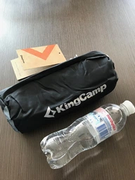Надувний килимок KingCamp Ultra-light 650 KM1902 Beige/Coffee фото від покупців 2
