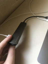 USB-хаб Satechi Aluminum Type-C Slim Multi-Port Adapter 4K V2 Space Gray (ST-SCMA2M) фото от покупателей 6
