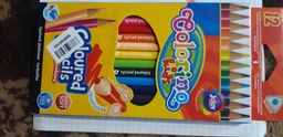 Набор цветных карандашей Colorino Juicy трехгранные 12 шт (51798PTR) фото от покупателей 2