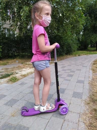 Самокат iTrike JR3-012-B Blue