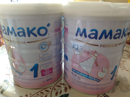 Суха адаптована суміш MAMAKO 1 Premium на основі козячого молока з олігосахаридами грудного молока 0-6 місяців 800 г (8437022039039) фото від покупців 18