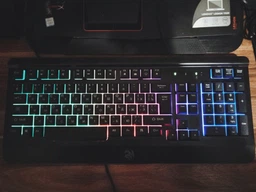 Клавіатура провідна 2E Gaming KG320 LED USB Black (2E-KG320UB)