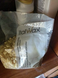 Воск горячий в гранулах Ital Wax Белый Шоколад, 250 гр (ручная расфасовка) фото от покупателей 18