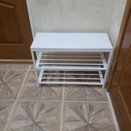 Банкетка универсальная Ferrum-decor Слайм 45x63x26 белый ДСП Дуб Дуб Артизан 16мм (XK00009) фото от покупателей 13