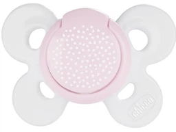 Пустышка Chicco Physio Comfort силиконовая от 2 до 6 месяцев с футляром Голубая (74911.21.00) фото от покупателей 8