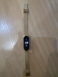 Ремешок Becover Metal для Xiaomi Mi Smart Band 5/Mi Smart Band 6 Gold (705148) фото от покупателей 9