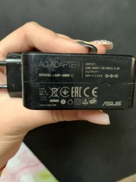 Зарядний пристрій ASUS 19V 2.37A 45W (5.5*2.5) Square(Квадратний з вилкою). (63893)