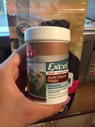 Вітаміни 8in1 Excel Multi Vitamin Puppy для цуценят та молодих собак, мультивітамін, 100 шт фото від покупців 14