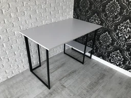Компьютерный стол Ferrum-decor Кевин 75x120x70 черный ДСП Дуб Сан-Марино 16мм фото от покупателей 11