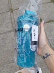 Шейкер спортивний BlenderBottle ProStak 22oz/650ml із 2-ма контейнерами Grey фото від покупців 7