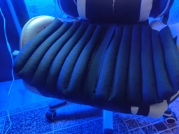 Ергономічні подушки EKKOSEAT на офісне та комп'ютерне крісло. Сидіння. Графит.2048forback103 фото від покупців 4