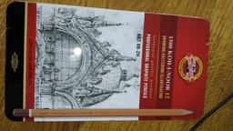 Набір олівців в металевому кейсі 1500 графітні Art 8В-2Н 12 шт Koh-i-noor набір фото від покупців 12