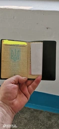 Обкладинка на паспорт Shvigel leather-16132 Сіра фото від покупців 13