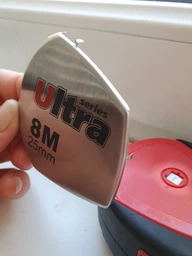 Рулетка Ultra 8 м х 25 мм магнітна з нейлоновим покриттям (3822082) фото від покупців 1
