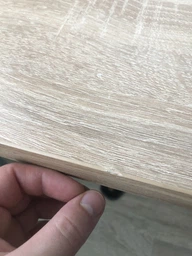 Компьютерный стол Ferrum-decor Курт 75x100x70 серый ДСП Белое 32мм фото от покупателей 1