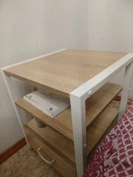 Тумба універсальна Ferrum-decor Вів'єн 1/1 50x41x40 білий ДСП Біле 16мм (XK00097) фото від покупців 3