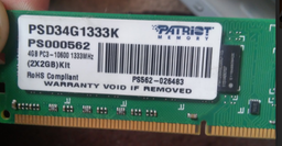 Оперативная память для ПК Kingston DDR3 8GB 1600MHz UDIMM PC3-12800U (KVR16N11/8) фото от покупателей 1