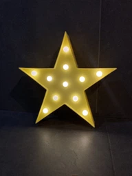 Світильник дитячий нічник LED Зірочка UFT Funny Lamp Star 26х4.5х26 см фото від покупців 7