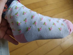 Детские носки хлопковые для девочек Conte Kids Tip-Top 5С-11СП 273 18 р Белые/Светло-розовые (4810226197097)